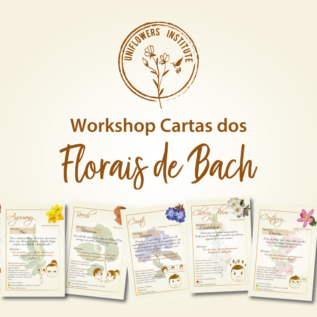 Workshop Cartas dos Florais de Bach